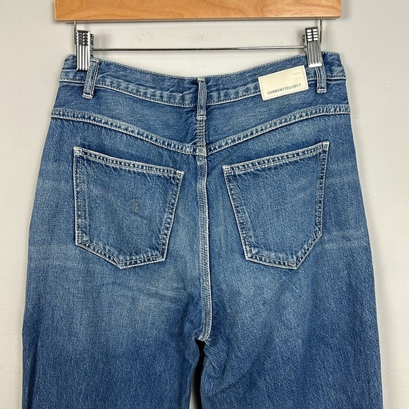 Current/Elliott The Caliper Crop Wide Leg Jean Sz 26 - Picture 14 of 15